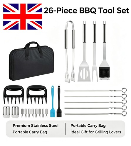 Bbq tool set - bbq, stainless
