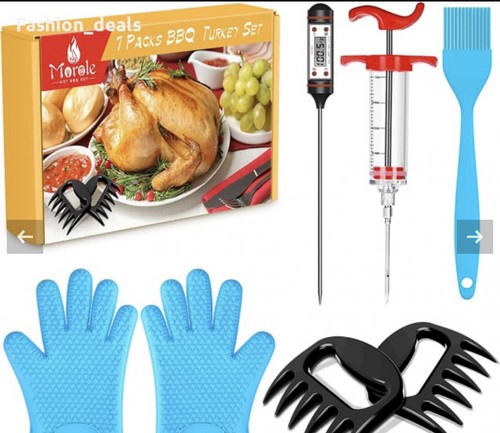 Morole 7pc bbq turkey tool - morole,
