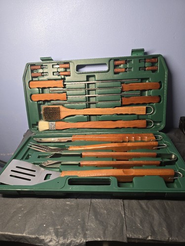18pcs bbq tool set - bbq,