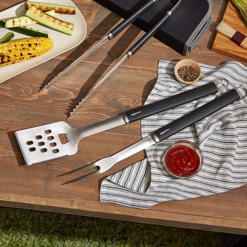 Grilling barbecue tool set - barbecue,