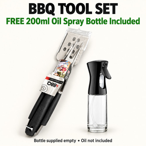 Stainless steel bbq tool - stainless,