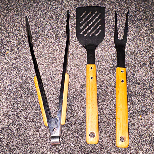 3pc bbq tool set - 3pc,