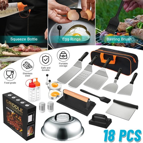 18pcs bbq barbecue grill - 9/18pcs,