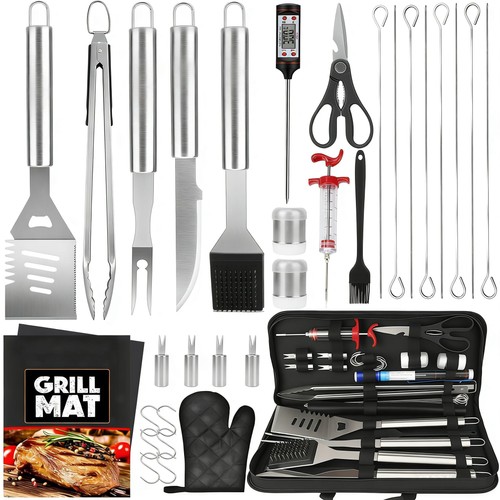 Juauo 32pcs bbq tool set - 32pcs,