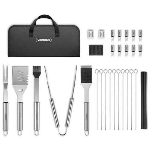 30pc bbq tool - bbq, vonhaus