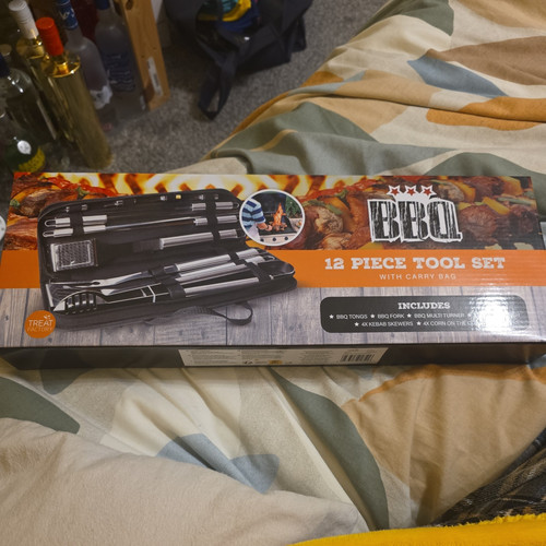 Piece bbq tool set - 12,