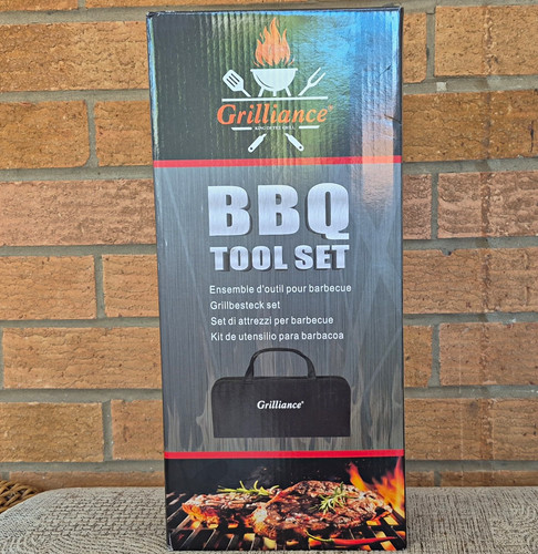 Grilliance bbq tool set with - set,
