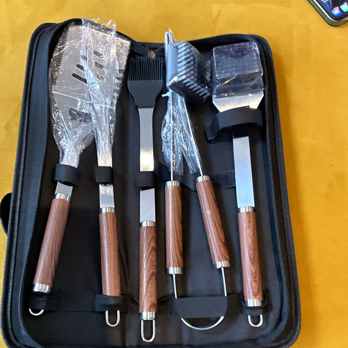 Stainless steel bbq tool - steel,